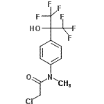 CAS#: 294196-95-5， 2-Chloro-N-[4-(1,1,1,3,3,3-Hexafluoro-2-Hydroxy-2-Propanyl)Phenyl]-N-Methylacetamide