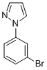 structure of CAS# 294877-33-1, 1-(3-Bromophenyl)-1H-Pyrazole;3-(1H-Pyrazol-1-Yl)Bromobenzene;1-(3-BROMOPHENYL)-1H-PYRAZOLE