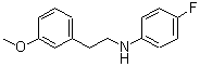 CAS#: 295318-86-4， 4-Fluoro-N-[2-(3-Methoxyphenyl)Ethyl]Aniline