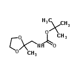 CAS#: 295323-54-5， 2-Methyl-2-Propanyl [(2-Methyl-1,3-Dioxolan-2-Yl)Methyl]Carbamate
