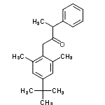 CAS#: 29549-18-6， 1-[2,6-Dimethyl-4-(2-Methyl-2-Propanyl)Phenyl]-3-Phenyl-2-Butanone