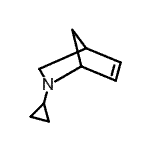CAS 登录号：295787-35-8， 2-环丙基-2-氮杂双环[2.2.1]庚-5-烯