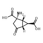 CAS#: 296231-81-7， (1S,2S,5R,6R)-2-Amino-4-Oxobicyclo[3.1.0]Hexane-2,6-Dicarboxylic Acid