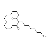 CAS#: 29653-06-3， 2-Octyl-1,3-Cyclotetradecanedione