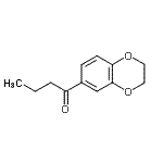 CAS 登录号：29668-47-1， 1-(2,3-二氢-1,4-苯并二氧杂环己-6-基)-1-丁酮