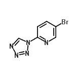 CAS#: 296796-44-6， 5-Bromo-2-(1H-Tetrazol-1-Yl)Pyridine