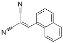 structure of CAS# 2972-83-0, 2-(Naphthalen-1-Ylmethylidene)Propanedinitrile;2-(1-Naphthylmethylene)Propanedinitrile;2-(1-Naphthylmethylene)Malononitrile;Bim-0016171.P001