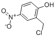 structure of CAS# 2973-19-5, 2-Chloromethyl-4-Nitrophenol;2-(Chloromethyl)-4-Nitro-Phenol;.Alpha.-Chloro-4-Nitro-O-Cresol;Nsc541