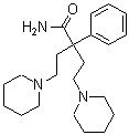 CAS#: 2977-24-4， alpha-Phenyl-alpha-[2-(1-Piperidinyl)Ethyl]-1-Piperidinebutanamide