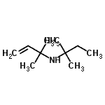 CAS#: 2978-45-2， 2-Methyl-N-(2-Methyl-2-Butanyl)-3-Buten-2-Amine
