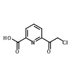 CAS#: 298692-34-9， 6-(Chloroacetyl)-2-Pyridinecarboxylic Acid