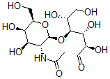 CAS#: 29923-15-7， N-Acetylgalactosaminyl-(1-4)-Galactose
