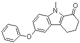 CAS#: 299405-79-1， 9-Methyl-6-Phenoxy-2,3,4,9-Tetrahydro-1H-Carbazol-1-One