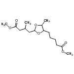 CAS#: 29953-53-5， Methyl 5-[2-(4-Methoxy-2-Methyl-4-Oxobutyl)-5-Methyl-1,3-Dioxolan-4-Yl]Pentanoate
