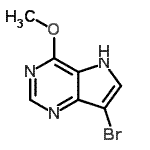 CAS#: 299916-83-9， 7-Bromo-4-Methoxy-5H-Pyrrolo[3,2-d]Pyrimidine