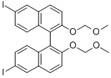 CAS#: 300369-65-7， (R)-6,6'-Diiodo-2,2'-Bis(Methoxymethoxy)-1,1'-Binaphthalene