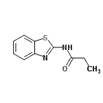 CAS#: 3004-59-9， N-(1,3-Benzothiazol-2-Yl)Propanamide