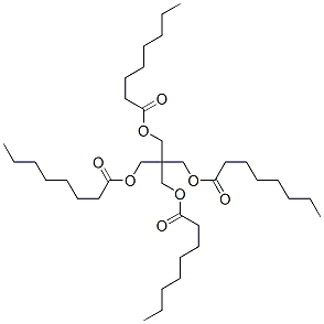 CAS#: 3008-50-2， 2,2-Bis[[(1-Oxooctyl)Oxy]Methyl]-1,3-Propanediyl Dioctanoate
