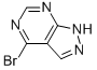 structure of CAS# 30129-51-2, 4-Bromopyrazolo[3,4-d]Pyrimidine;4-Bromo-1H-Pyrazolo[3,4-D]Pyrimidine;4-Bromopyrazolo[3,4-D]Pyrimidine;4-Bromo-1H-Pyrazolo[3,4-D...