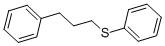 structure of CAS# 30134-12-4, Phenyl 3-Phenylpropyl Sulphide;3-(Phenylthio)Propylbenzene;Zinc01635638;Phenyl 3-Phenylpropyl Sulphide