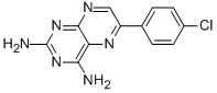 CAS 登录号：30146-32-8， 6-(4-氯苯基)-2,4-蝶啶二胺