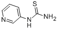 structure of CAS# 30162-37-9, 3-Pyridylthiourea;3-Pyridylthiourea;Zinc00071336