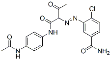 CAS#: 30191-02-7， 4'-Acetamido-2-[(5-Carbamoyl-2-Chlorophenyl)Azo]Acetoacetanilide