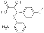 CAS 登录号：30193-57-8， (2S,3S)-3-(2-氨基-苯基巯基)-2-羟基-3-(4-甲氧基-苯基)-丙酸