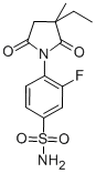 CAS 登录号：30280-07-0， 4-(3-乙基-3-甲基-2,5-二氧代吡咯烷-1-基)-3-氟苯磺酰胺