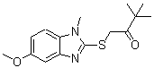 CAS#: 302929-96-0， 1-[(5-Methoxy-1-Methyl-1H-Benzimidazol-2-Yl)Sulfanyl]-3,3-Dimethyl-2-Butanone