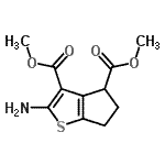CAS#: 302949-27-5， Dimethyl 2-Amino-5,6-Dihydro-4H-Cyclopenta[b]Thiophene-3,4-Dicarboxylate