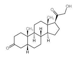 CAS#: 303-01-5， (5R,8R,9S,10S,13S,14S,17S)-17-(2-Hydroxyacetyl)-10,13-Dimethyl-1,2,4,5,6,7,8,9,11,12,14,15,16,17-Tetradecahydrocyclopenta[a]Phenanthren-3-One