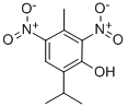 CAS#: 303-21-9， 3-Methyl-2,4-Dinitro-6-Propan-2-Ylphenol