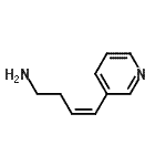 CAS#: 303104-02-1， (3Z)-4-(3-Pyridinyl)-3-Buten-1-Amine