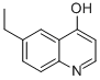 结构式 CAS# 303121-13-3, 6-乙基-4-喹啉醇