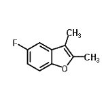 CAS#: 30336-66-4， 5-Fluoro-2,3-Dimethyl-1-Benzofuran