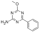 structure of CAS# 30369-38-1, 4-Methoxy-6-Phenyl-1,3,5-Triazin-2-Amine;(4-Methoxy-6-Phenyl-S-Triazin-2-Yl)Amine;2-Amino-4-Methoxy-6-Phenyl-S-Triazine
