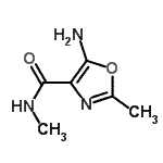 CAS#: 30380-30-4， 5-Amino-N,2-Dimethyl-1,3-Oxazole-4-Carboxamide