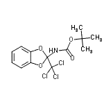 CAS#: 304444-68-6， 2-Methyl-2-Propanyl [2-(Trichloromethyl)-1,3-Benzodioxol-2-Yl]Carbamate