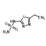 CAS#: 30457-35-3， N-(5-Ethyl-1,3,4-Thiadiazol-2-Yl)Sulfuric Diamide