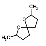 CAS#: 30483-86-4， 2,7-Dimethyl-1,6-Dioxaspiro[4.4]Nonane