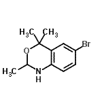 CAS#: 304858-44-4， 6-Bromo-2,4,4-Trimethyl-1,4-Dihydro-2H-3,1-Benzoxazine