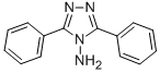 structure of CAS# 3049-45-4, 3,5-Diphenyl-4H-1,2,4-Triazol-4-Amine;[3,5-Di(Phenyl)-1,2,4-Triazol-4-Yl]Amine;Bim-0011605.P001;Cbmicro_011722