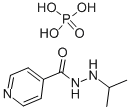 结构式 CAS# 305-33-9, 异丙烟肼磷酸盐