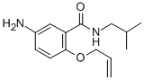 CAS#: 30509-61-6， 5-Amino-N-(2-Methylpropyl)-2-Prop-2-Enoxybenzamide