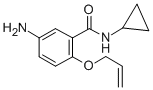 CAS#: 30509-95-6， 5-Amino-N-Cyclopropyl-2-Prop-2-Enoxybenzamide