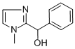 structure of CAS# 30517-60-3, (1-Methyl-1H-Imidazol-2-Yl)-Phenyl-Methanol;(1-Methylimidazol-2-Yl)-Phenyl-Methanol;(1-Methyl-2-Imidazolyl)-Phenylmethanol;(1-Methyl-1H-Imidazol-2-Yl)-Phenyl-Methanol