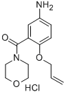 CAS#: 30533-72-3， (5-Amino-2-Prop-2-Enoxyphenyl)-Morpholin-4-Ylmethanone Hydrochloride