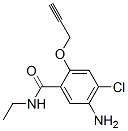CAS#: 30533-76-7， 5-Amino-4-Chloro-N-Ethyl-2-Prop-2-Ynoxybenzamide