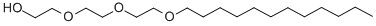 structure of CAS# 3055-94-5, Triethylene Glycol Mono-n-Dodecyl Ether;2-[2-(2-Lauryloxyethoxy)Ethoxy]Ethanol;Ethanol, 2-[2-[2-(Dodecyloxy)Ethoxy]Ethoxy]-;Triethylene Glycol Monododecyl Ether